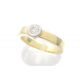 Goldring mit Diamanten