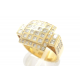 Goldring mit Diamanten